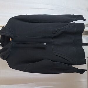 ATHLETA black hoodie sweatshirt size XS Womens Activewear Athletic